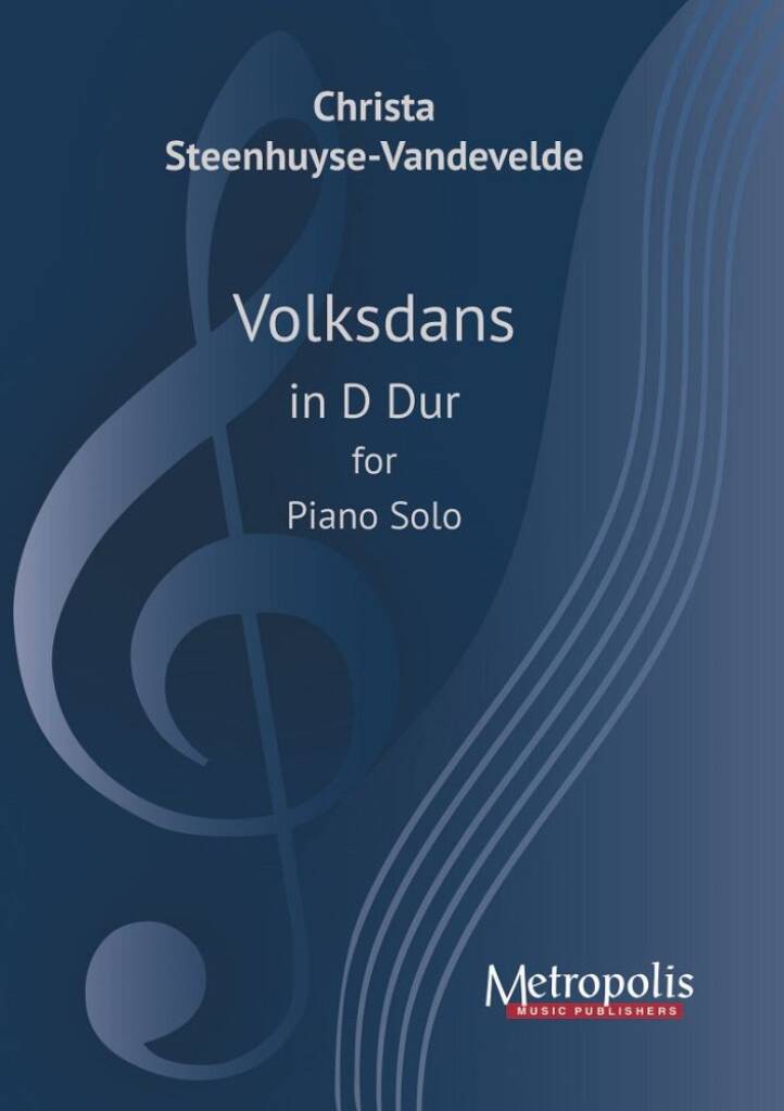 Volksdans in D Dur for Piano Solo